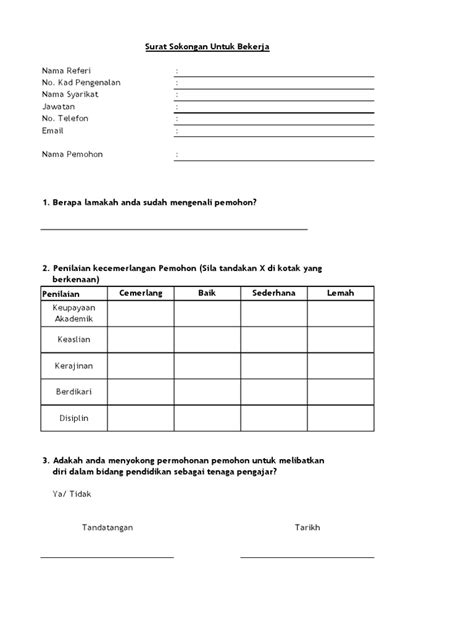 We did not find results for: Surat Sokongan Referi