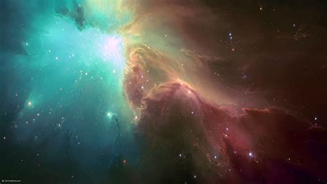 Papel De Parede Arte Digital Galáxia Arte Do Espaço Nebulosa