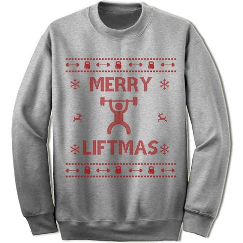 Merry Liftmas Ugly Christmas Sweater Merry Christmas Sweaters