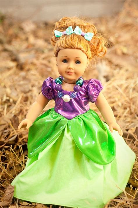 ariel american girl doll chunky necklace by mymagicalvacation 12 95 disney princess outfits