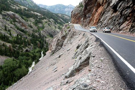 Out Of State Driver Plunges Off Of Infamous Red Mountain Pass In