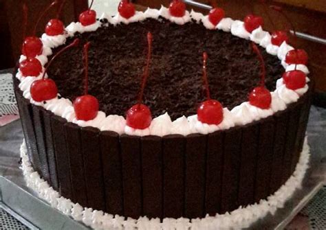 Cara Membuat Kue Cake Black Forest Yang Lezat Dan Elegant