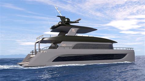This New 60 Foot Catamaran Comes With A ‘hi Lo Platform For Launching