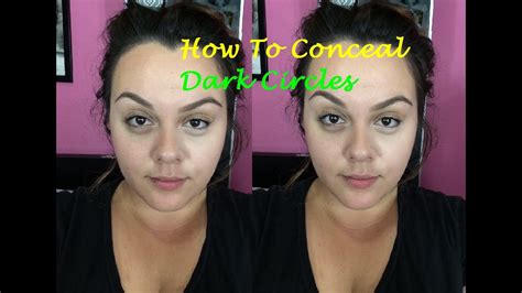 How To Conceal Dark Circles Youtube