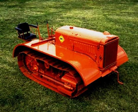 1932 Allis Chalmers Model M Crawler Tractor Old Tractors Allis