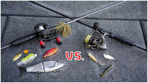 Baitcaster Vs Spinning Reel Fishing Lure Selections Crucial To