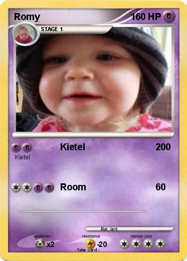 Pokémon Romy 18 18 Kietel My Pokemon Card