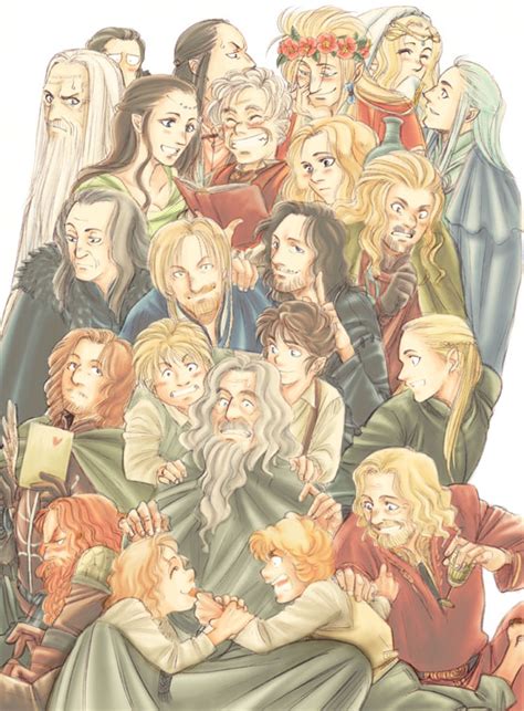 Thranduil Legolas Gandalf Bilbo Baggins Frodo Baggins And 17 More