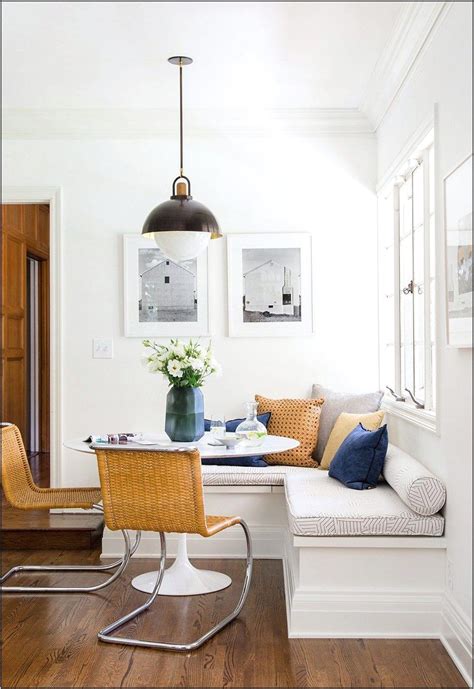 Corner breakfast nook creates best kitchen and dining furniture for small spaces to make better meal time experiences for everyone. Dining Room Nook Ideas Using Wingback Chairs | Dining nook ...