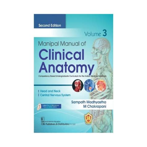 Buy Manipal Manual Of Clinical Anatomy Volume 3 2e Medtree