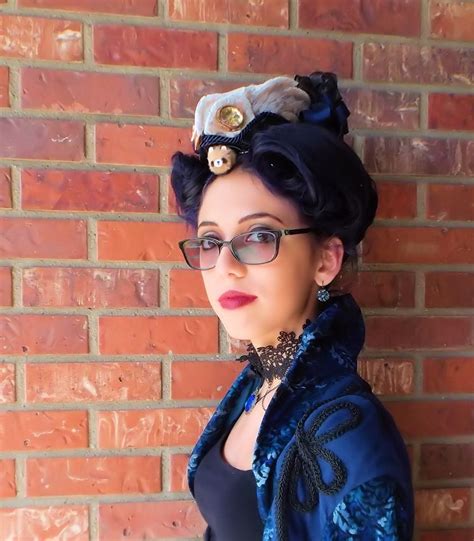 steampunk owl hat costume made by me for my niece for san diego comic con 2015 owl hat san