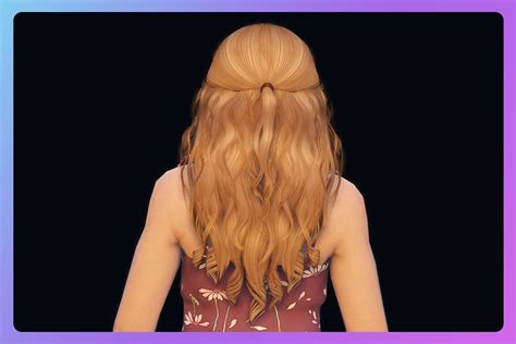 Fluffy Pinned Back Long Hairstyle For Mp Female 10 Gta 5 Mod
