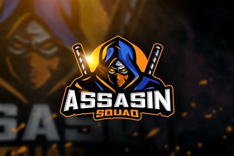 Assasin Squad Mascot And Esport Logo ~ Logo Templates ~ Creative Market