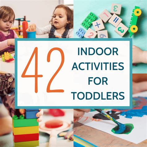 42 Easy Indoor Activities For Toddlers