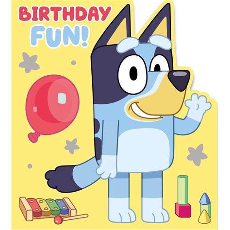 Bluey Birthday Card Birthday Fun Danilo Promotions