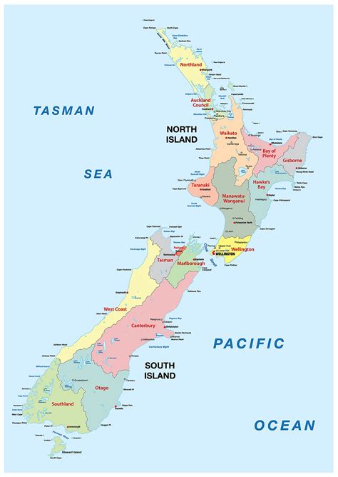 New Zealand Maps And Facts World Atlas