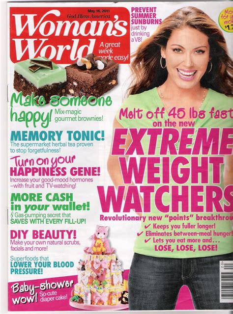 Easy Calorie Counting: Extreme Weight Watchers in Woman's World