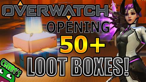 Overwatch Opening 50 Loot Boxes Youtube