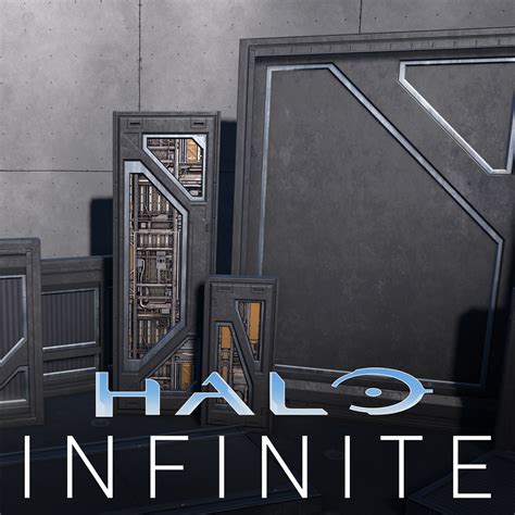 Artstation Halo Infinite Unsc Walls