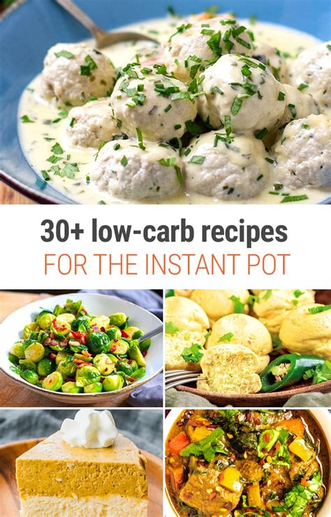 30 Low Carb Instant Pot Recipes