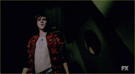 Matt Bomer Finn Wittrock Went Shirtless On Ahs Hotel Last Night Photo American