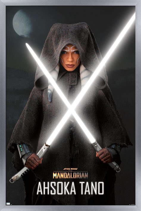 Star Wars The Mandalorian Season 2 Ahsoka Lightsabers Wall Poster 14