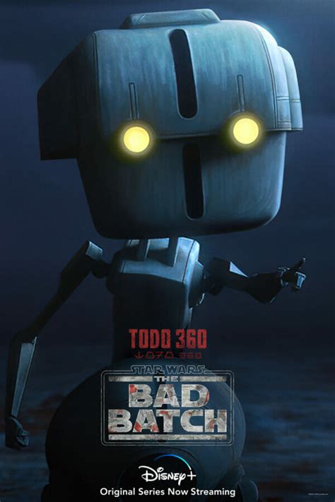 The Bad Batch Cad Bane And Todo 360 Character Posters Released