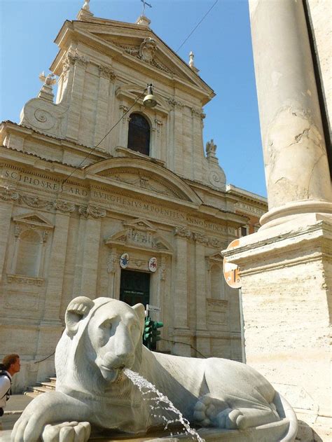 Santa Maria Della Vittoria Roma Roma Foto Storiche Chiesa