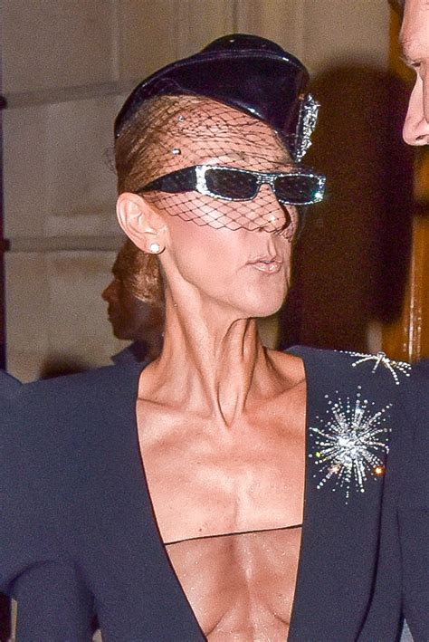 Celine Dion Shut Down The Streets Of Paris In A Plunging Alexandre