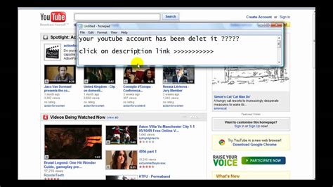 How To Get Your Deleted Youtube Accounts Back Youtube