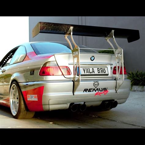 Bmw E46 M3 Chassis Mounted Race Spoiler Wing 66