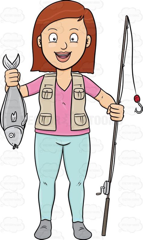 See more ideas about fish clipart, clip art, cartoon fish. Library of woman fishing image clipart transparent stock png files Clipart Art 2019