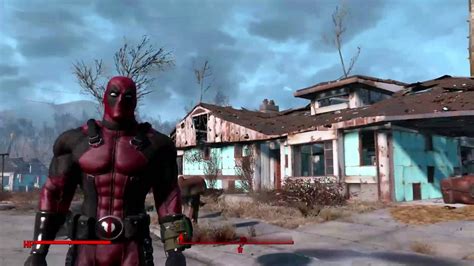 Fallout 4 Deadpool Mod Youtube