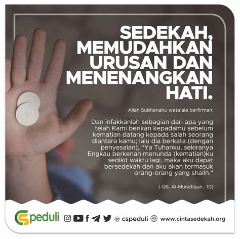 Materi Dakwah Singkat Tentang Sedekah Lengkap