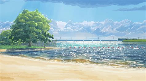 Summer Beach Anime Wallpapers Wallpaper Cave