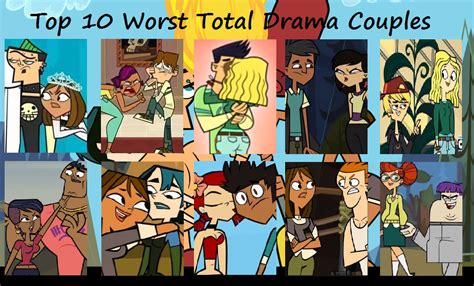 Top 10 Worst Total Drama Couples By Sonic2125 On Deviantart