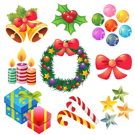 Christmas Icon Set Download Free Vectors Clipart Graphics And Vector Art