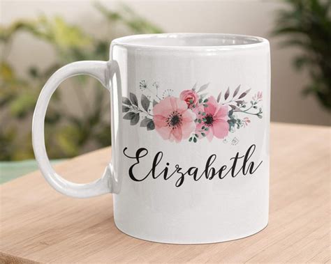 Custom Name Coffee Mug Name Mug For Women Coffee Mug With Etsy Uk