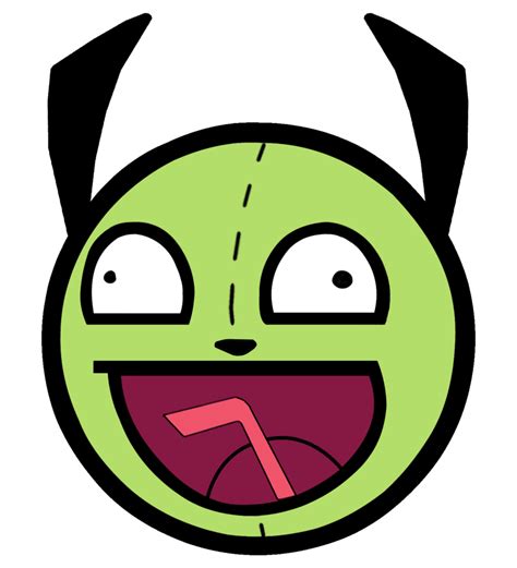 Gir Awesome Face Scene Kids Invader Zim Face Icon