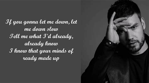 Liam Payne Slow Lyrics Youtube