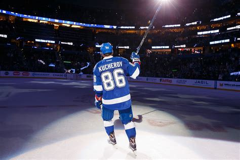 Most recently in the nhl with tampa bay lightning. Perfect score: Nikita Kucherov has now scored against all ...