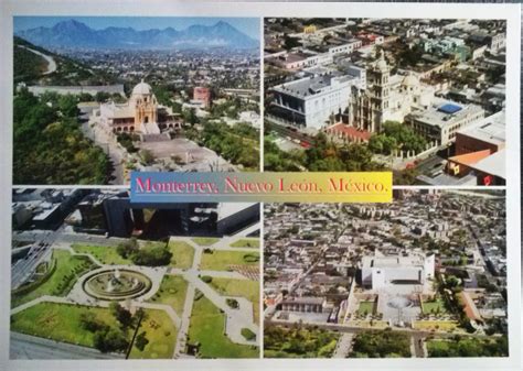 Mi Colecci N De Tarjetas Postales Cuatro Aspectos De Monterrey M Xico