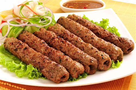 Charcoal Grilled Beef Seekh Kebab Al Safa Halal