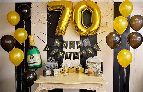 Top 10 Decoration 70th Birthday Party Ideas For Dad To Make His Day Unforgettable