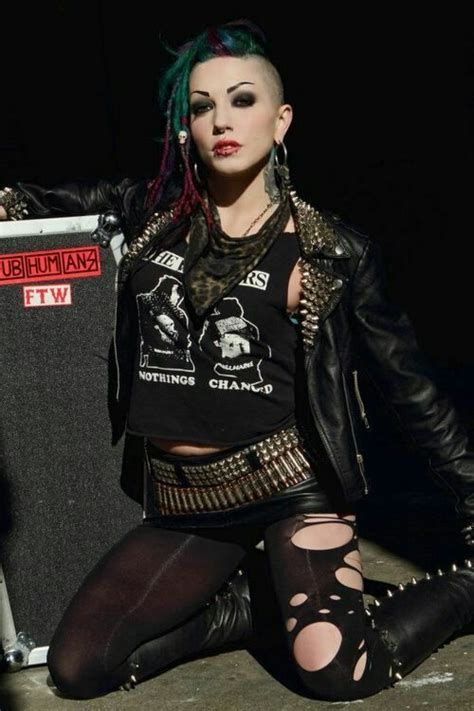 gothique punk punk girl punk fashion punk rock girls