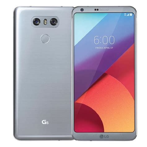 Restored LG G6 VS988 32GB Verizon Phone w/ Dual 13 MP Camera - Ice
