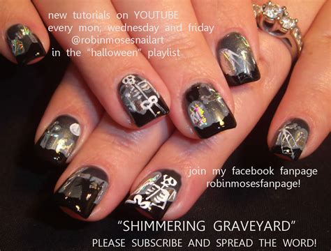 Robin Moses Nail Art Halloween Nails Scary Nails Horror Nails