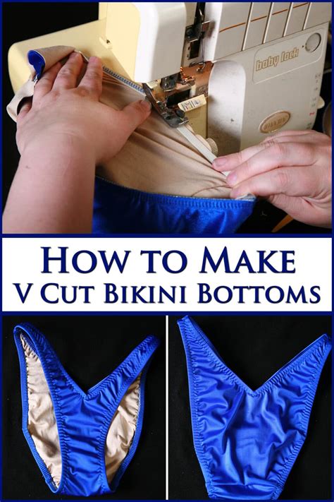 How To Make A V Cut Bikini Bottom Spandex Simplified
