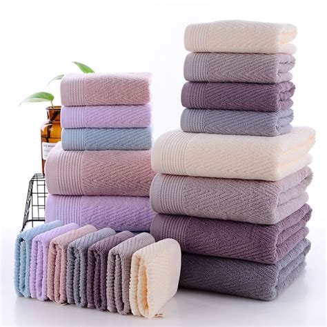 Face Wash Towel Cotton Plain Jacquard Small Hand Towels In 2020 With