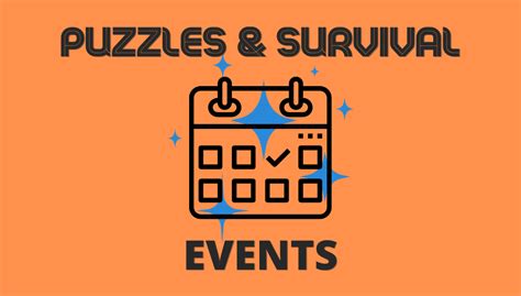 Puzzles And Survival Events Guide High Ground Gaming